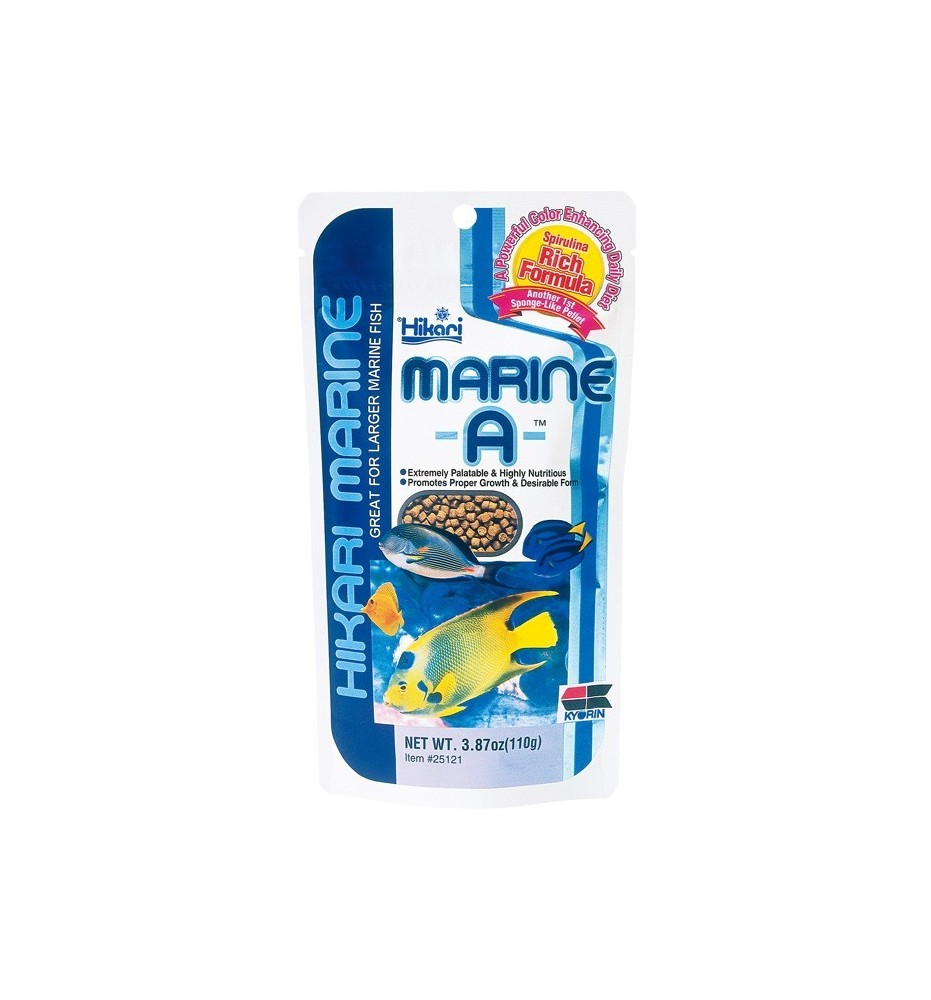 HIKARI Marine A - Nourriture pour poissons en granulés (date courte)