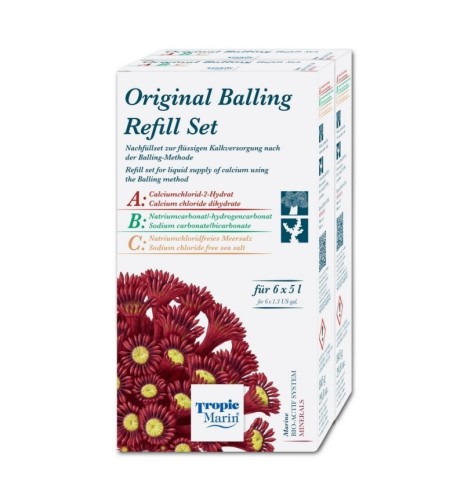 TROPIC MARIN - Original Balling Recharge - 6 x 5l -