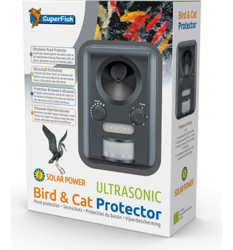 Effaroucheur pour bassin à Ultrasons - SF Bird & Cat Protector